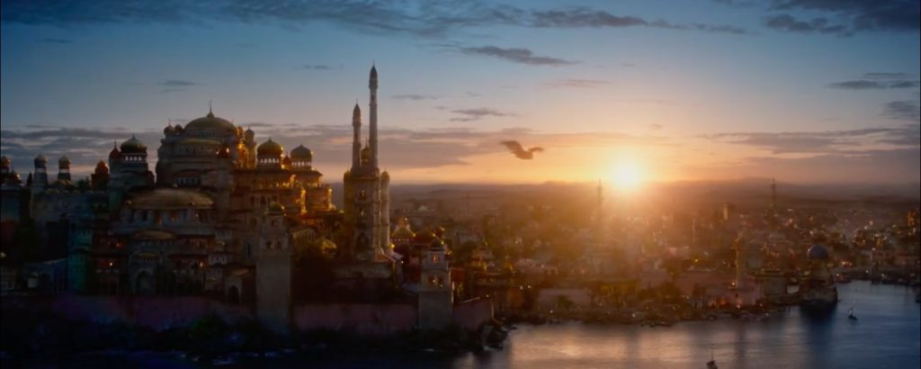 アラジン実写版映画のお城の様子は 宮殿のモデルやアニメ版との比較と裏話についても 見る見るワールド