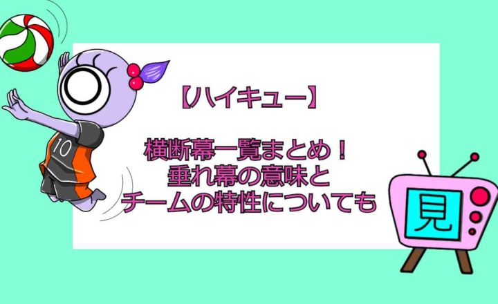 ハイキュー 戦績 試合結果一覧 試合内容についても 見る見るワールド